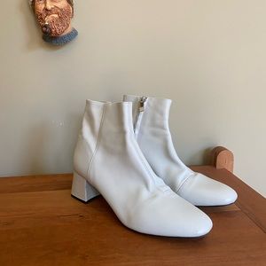Zara leather boots